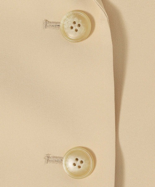 LEPSIM(レプシィム)の「《オフィスライン》袖ギャザージャケット 637925(その他アウター・レディース・ベージュ/チャコールグレー・FREE)」の21枚目の写真