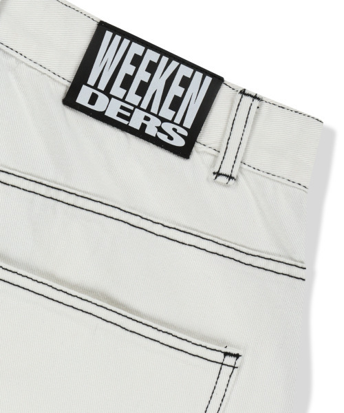 WKNDRS(ウィーキャンドース)の「SCORPION BAGGY DENIM PANTS (WHITE)(デニムパンツ・レディース・その他・SMALL/MEDIUM/LARGE/X-LARGE)」の5枚目の写真