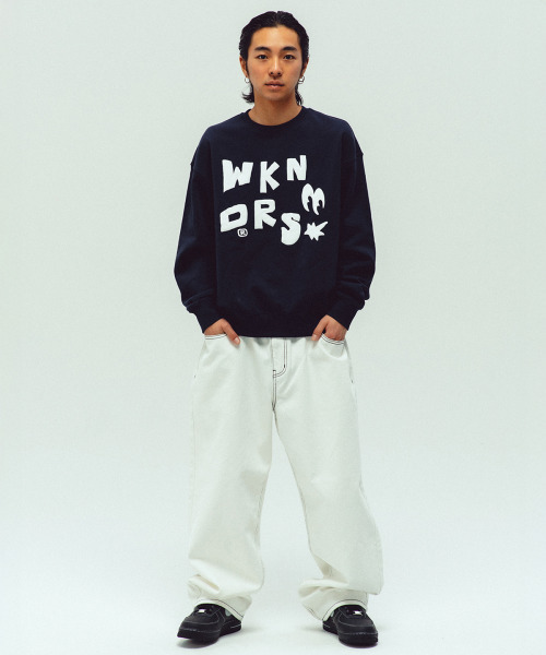 WKNDRS(ウィーキャンドース)の「SCORPION BAGGY DENIM PANTS (WHITE)(デニムパンツ・レディース・その他・SMALL/MEDIUM/LARGE/X-LARGE)」の7枚目の写真