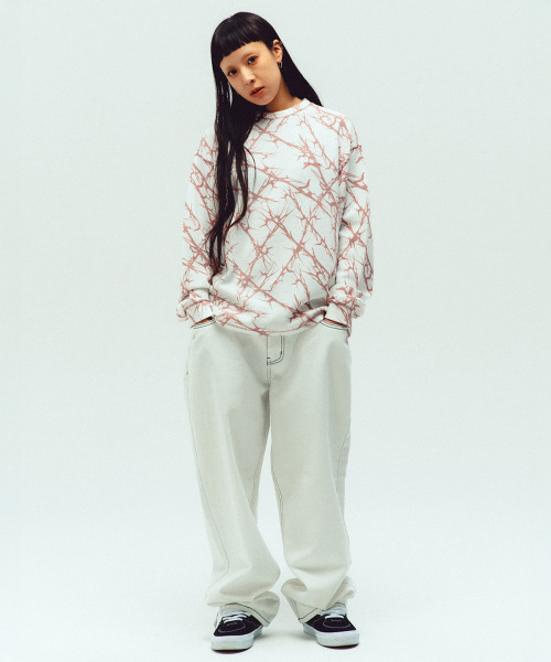 WKNDRS(ウィーキャンドース)の「SCORPION BAGGY DENIM PANTS (WHITE)(デニムパンツ・レディース・その他・SMALL/MEDIUM/LARGE/X-LARGE)」の8枚目の写真