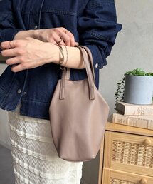 Thevon（ゼボン）の「シンセティックレザーミニバッグ（トートバッグ）」