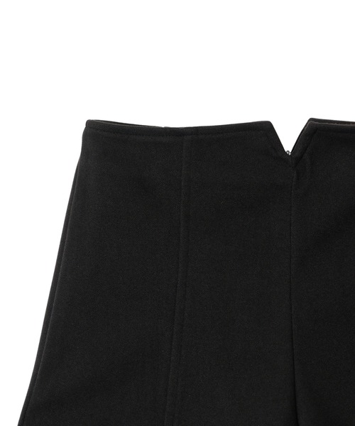 Ada.(エイダ)の「【Mellfy】ウエストデザイン センタータック ハイウエスト ショート パンツ(その他パンツ・レディース・アイボリー/ブラック/ベージュ・S/M)」の12枚目の写真