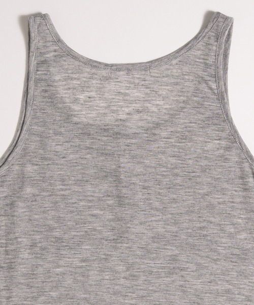 MUHET(ミュエータ)の「【set item】sheer layered long t-shirt & tank top / シアータンク&ロンTセット(Tシャツ/カットソー・レディース・ブラウン/ネイビー/チャコールグレー/杢グレー・FREE)」の15枚目の写真
