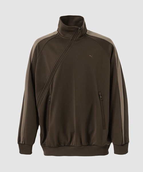 PUMA（プーマ）の「T7 TRACK BLOUSON MENS（ブルゾン・メンズ・グリーン系その他/ベージュ系その他/ブラウン系その他/ブラック・M/L/S）」の2枚目の写真