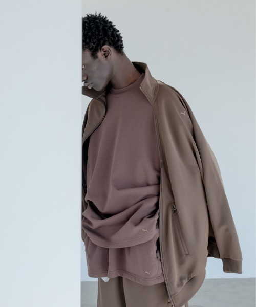 PUMA（プーマ）の「T7 TRACK BLOUSON MENS（ブルゾン・メンズ・グリーン系その他/ベージュ系その他/ブラウン系その他/ブラック・M/L/S）」の7枚目の写真