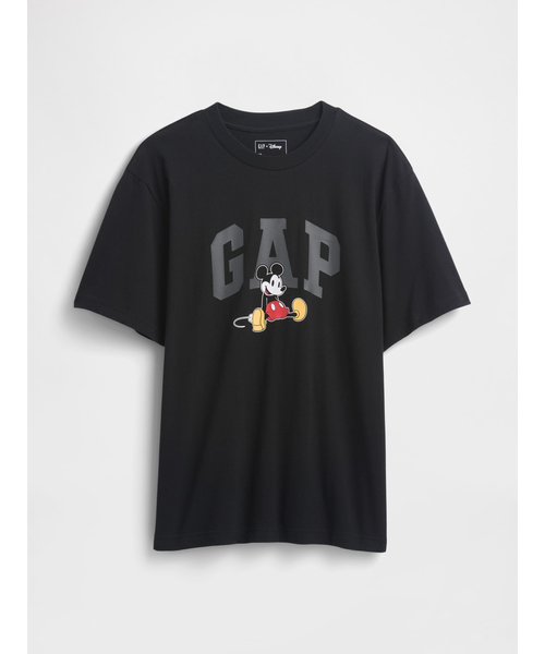 GAP(ギャップ)の「Gap × ディズニー エブリディ ソフト リラックスフィット GAPロゴTシャツ(Tシャツ/カットソー・メンズ・ベージュ/ブラック/ライトブルー・XS/S/M/L/XL)」の9枚目の写真