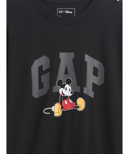 GAP(ギャップ)の「Gap × ディズニー エブリディ ソフト リラックスフィット GAPロゴTシャツ(Tシャツ/カットソー・メンズ・ベージュ/ブラック/ライトブルー・XS/S/M/L/XL)」の6枚目の写真