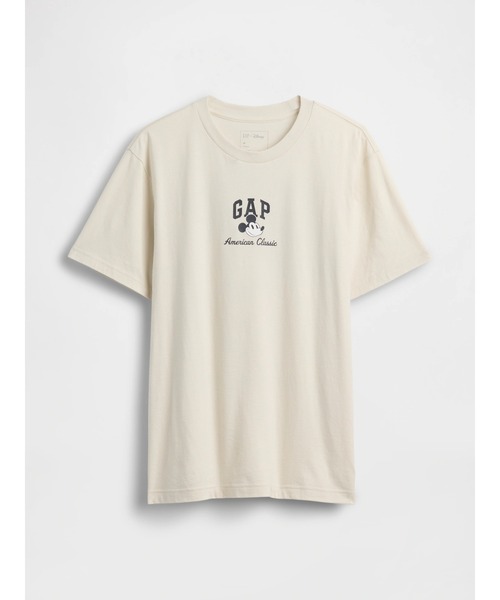 GAP(ギャップ)の「Gap × ディズニー エブリディ ソフト リラックスフィット GAPロゴTシャツ(Tシャツ/カットソー・メンズ・ベージュ/ブラック/ライトブルー・XS/S/M/L/XL)」の18枚目の写真