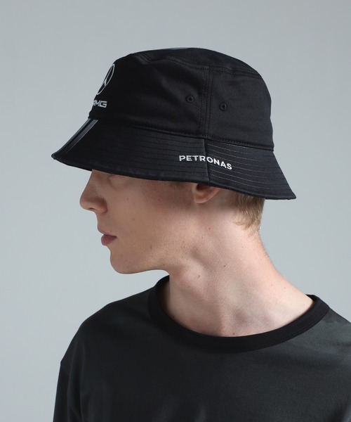 Y-3（ワイスリー）の「Y-3 MERCEDES-AMG PETRONAS FORMULA 1 TEAM BUCKET HAT（ハット・メンズ・ブラック・SMALL/MEDIUM/LARGE）」の2枚目の写真