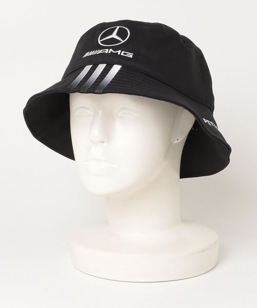 Y-3（ワイスリー）の「Y-3 MERCEDES-AMG PETRONAS FORMULA 1 TEAM BUCKET HAT（ハット・メンズ・ブラック・SMALL/MEDIUM/LARGE）」の4枚目の写真