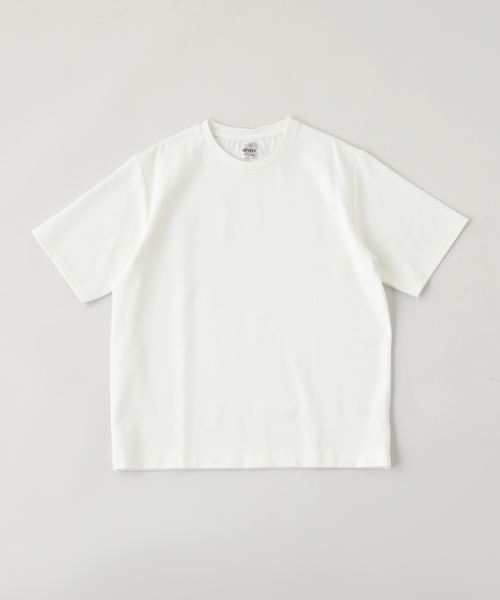 417 EDIFICE（フォーワンセブンエディフィス）の「JAPONCH / ポンチクルーネックTee（Tシャツ/カットソー・メンズ・グレー/ブラック系その他/ブラック/ベージュ/グリーン/ホワイト・MEDIUM/SMALL/X-LARGE/LARGE）」の2枚目の写真