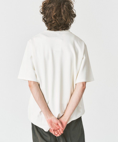 417 EDIFICE（フォーワンセブンエディフィス）の「JAPONCH / ポンチクルーネックTee（Tシャツ/カットソー・メンズ・グレー/ブラック系その他/ブラック/ベージュ/グリーン/ホワイト・MEDIUM/SMALL/X-LARGE/LARGE）」の19枚目の写真