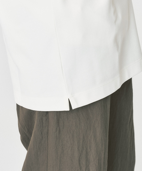 417 EDIFICE（フォーワンセブンエディフィス）の「JAPONCH / ポンチクルーネックTee（Tシャツ/カットソー・メンズ・グレー/ブラック系その他/ブラック/ベージュ/グリーン/ホワイト・MEDIUM/SMALL/X-LARGE/LARGE）」の22枚目の写真