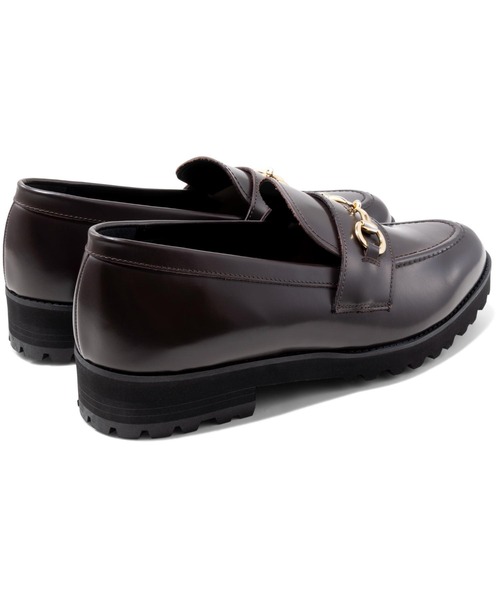 KENFORD(ケンフォード)の「ケンフォード K028 TANK SOLE BIT LOAFERS タンクソールビットローファー(ローファー・メンズ・ブラック/ブラック系その他/ワイン・26/25.5/27/26.5/25)」の8枚目の写真