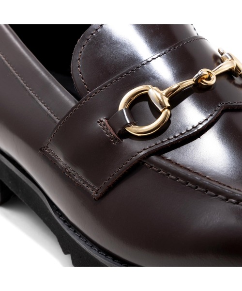 KENFORD(ケンフォード)の「ケンフォード K028 TANK SOLE BIT LOAFERS タンクソールビットローファー(ローファー・メンズ・ブラック/ブラック系その他/ワイン・26/25.5/27/26.5/25)」の9枚目の写真