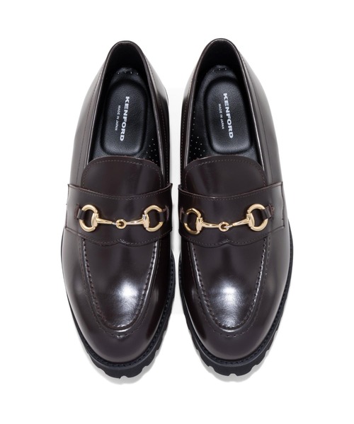 KENFORD(ケンフォード)の「ケンフォード K028 TANK SOLE BIT LOAFERS タンクソールビットローファー(ローファー・メンズ・ブラック/ブラック系その他/ワイン・26/25.5/27/26.5/25)」の10枚目の写真