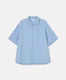 SEAGREEN | SEAGREEN(シーグリーン) INDIGO CHECK SHIRT(シャツ/ブラウス)