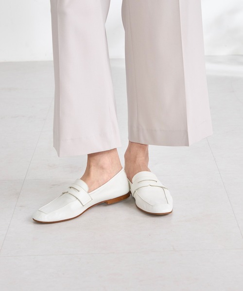 GALLORIA(ギャローリア)の「【キレメクパンツ】2WAYストレッチ・接触冷感 ワイドパンツ(その他パンツ・レディース・ライトグレー/ライトベージュ/ネイビー・L/LL/M/S)」の5枚目の写真
