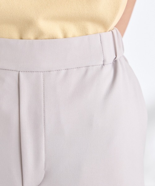 GALLORIA(ギャローリア)の「【キレメクパンツ】2WAYストレッチ・接触冷感 ワイドパンツ(その他パンツ・レディース・ライトグレー/ライトベージュ/ネイビー・L/LL/M/S)」の6枚目の写真