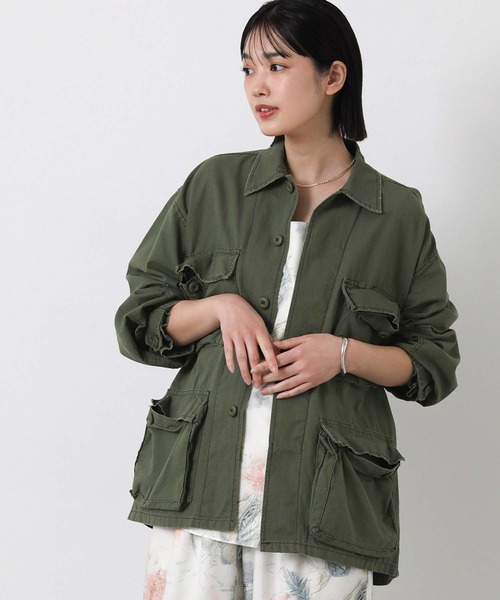 ROTHCO（ロスコ）の「ロスコＢＤＵシャツジャケット（その他アウター・レディース・カーキ・FREE）」の11枚目の写真