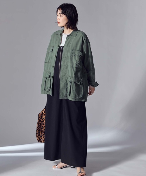 ROTHCO（ロスコ）の「ロスコＢＤＵシャツジャケット（その他アウター・レディース・カーキ・FREE）」の15枚目の写真