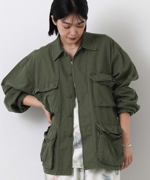 ROTHCO（ロスコ）の「ロスコＢＤＵシャツジャケット（その他アウター・レディース・カーキ・FREE）」の7枚目の写真