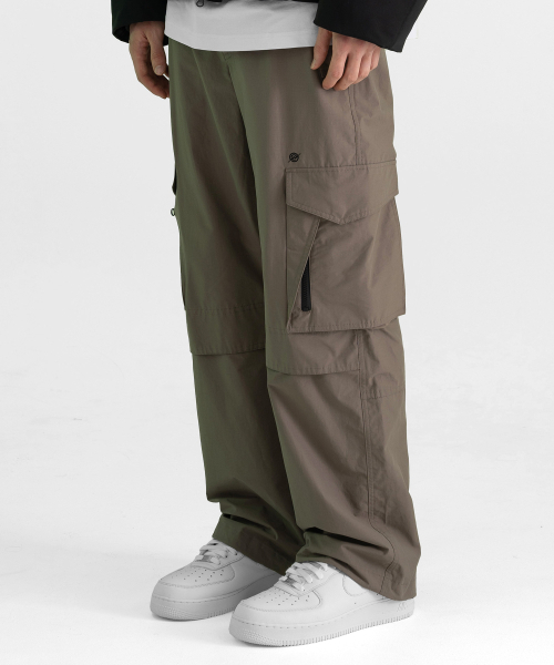 KALAPATTHAR(カラパタール)の「Nylon RIB Ventilation Cargo Pants - BEIGE(その他パンツ・メンズ・その他・MEDIUM/LARGE/X-LARGE)」の1枚目の写真