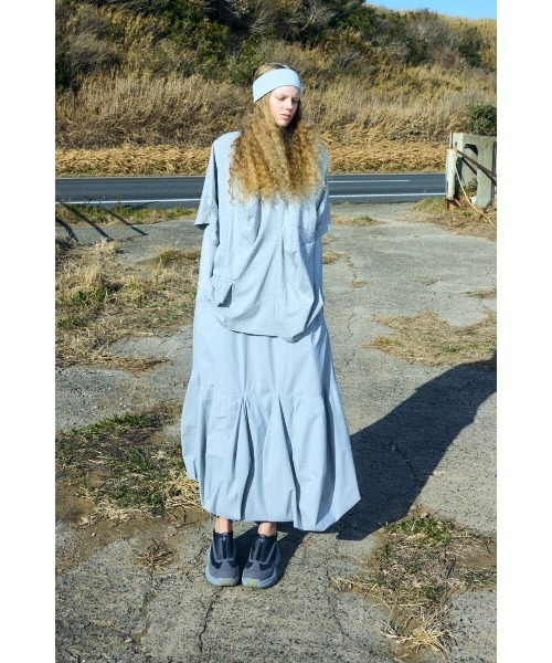 boulder hem skirt（スカート）｜nagonstans（ナゴンスタンス）の