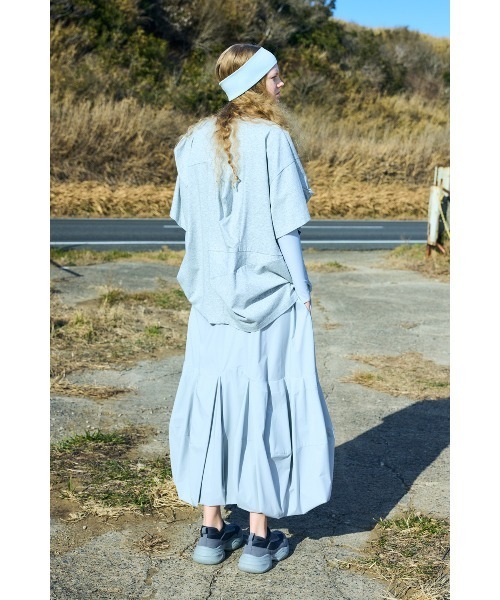 boulder hem skirt（スカート）｜nagonstans（ナゴンスタンス）の