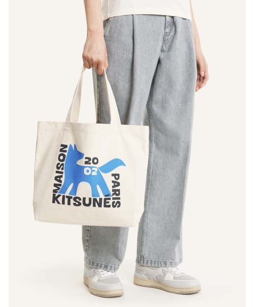 セール】GALLERY FOX TOTE（トートバッグ）｜Maison Kitsune（メゾン