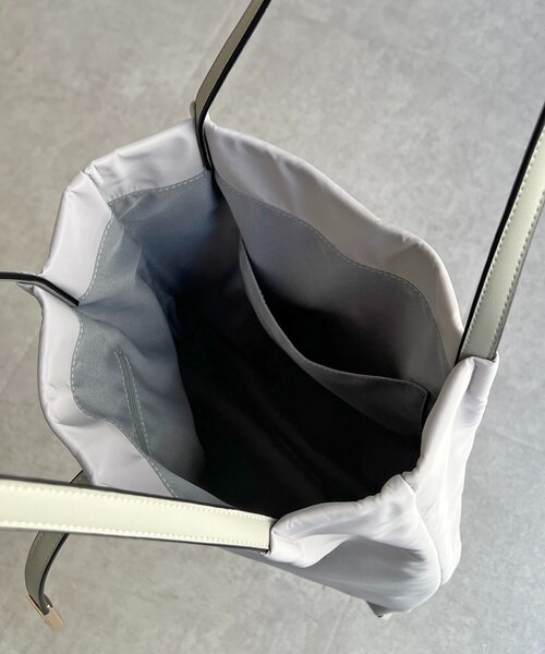 un dix cors（アンディコール）の「ナイロントート（トートバッグ・レディース・ブラック/グレー/ブラウン・FREE）」の8枚目の写真