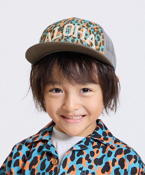 F.O.KIDS（エフオーキッズ）の「メッシュロゴキャップ（キャップ・キッズ・キナリ/イエロー/ブラウン/ブルー・54/50/58）」の3枚目の写真