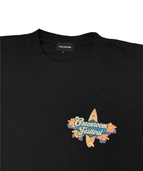 GREENROOM(グリーンルーム)の「【GREENROOM FESTIVAL / グリーンルーム フェスティバル】JACK SOREN × GREENROOM FESTIVAL 26 TEE(Tシャツ/カットソー・メンズ・ブラック・X-LARGE/LARGE/MEDIUM)」の4枚目の写真
