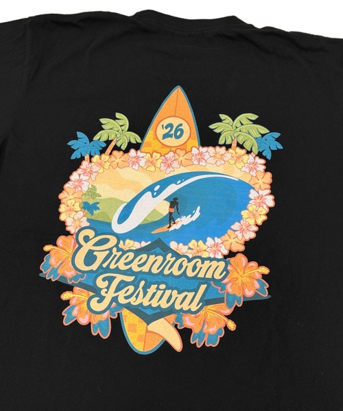 GREENROOM(グリーンルーム)の「【GREENROOM FESTIVAL / グリーンルーム フェスティバル】JACK SOREN × GREENROOM FESTIVAL 26 TEE(Tシャツ/カットソー・メンズ・ブラック・X-LARGE/LARGE/MEDIUM)」の3枚目の写真