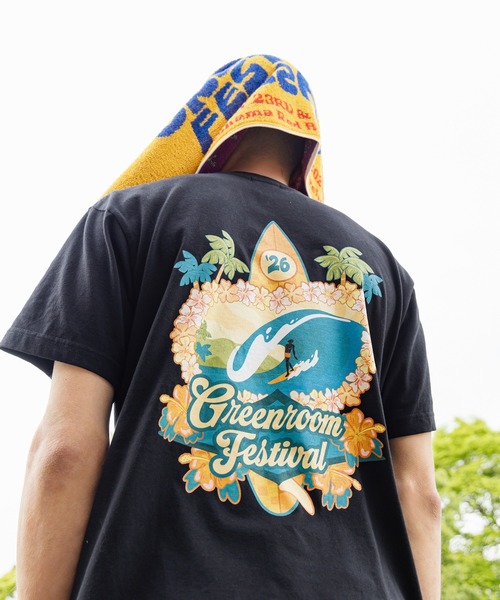 GREENROOM(グリーンルーム)の「【GREENROOM FESTIVAL / グリーンルーム フェスティバル】JACK SOREN × GREENROOM FESTIVAL 26 TEE(Tシャツ/カットソー・メンズ・ブラック・X-LARGE/LARGE/MEDIUM)」の9枚目の写真
