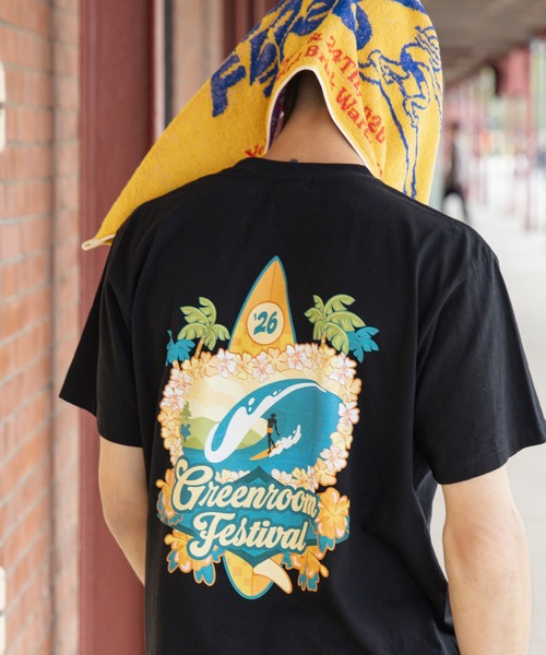 GREENROOM(グリーンルーム)の「【GREENROOM FESTIVAL / グリーンルーム フェスティバル】JACK SOREN × GREENROOM FESTIVAL 26 TEE(Tシャツ/カットソー・メンズ・ブラック・X-LARGE/LARGE/MEDIUM)」の8枚目の写真