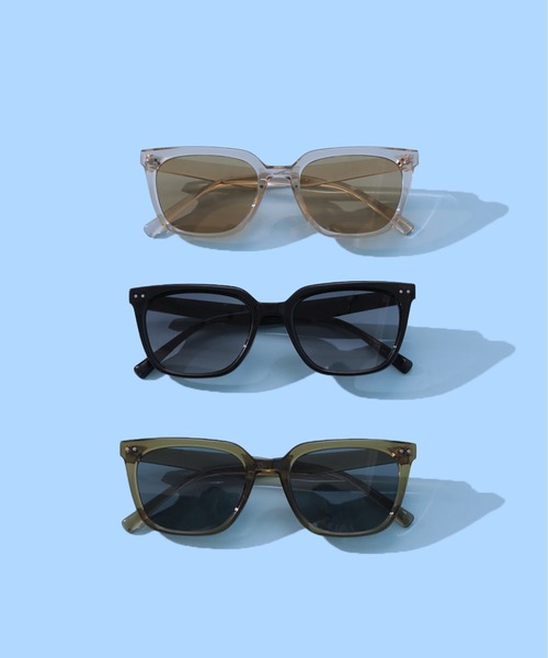 CONTROL FREAK / CTFK(コントロールフリーク)の「CONTROL FREAK(コントロールフリーク)ウェリントンサングラス(サングラス・レディース・ブラック/グレー/ブラウン・FREE)」の1枚目の写真