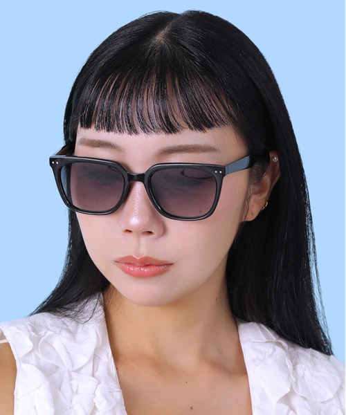 CONTROL FREAK / CTFK(コントロールフリーク)の「CONTROL FREAK(コントロールフリーク)ウェリントンサングラス(サングラス・レディース・ブラック/グレー/ブラウン・FREE)」の2枚目の写真