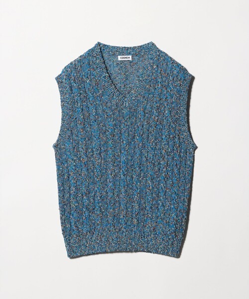 Coohem（コーヘン）の「＜COOHEM＞ VEST/ベスト（ベスト・メンズ・オレンジ/ライトブルー・L/M）」の2枚目の写真