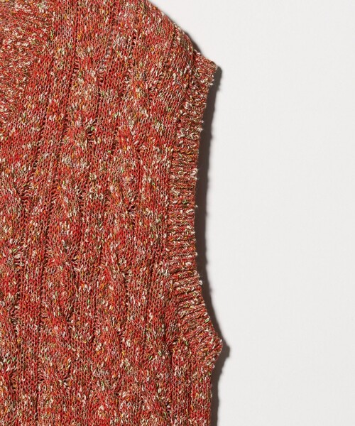 Coohem（コーヘン）の「＜COOHEM＞ VEST/ベスト（ベスト・メンズ・オレンジ/ライトブルー・L/M）」の5枚目の写真