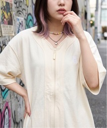 S/S NO-COLLAR SHIRT