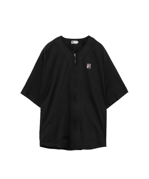 FILA（フィラ）の「S/S NO-COLLAR SHIRT（その他トップス・レディース・ネイビー/ブラック/アイボリー・XL/L/M/S）」の9枚目の写真