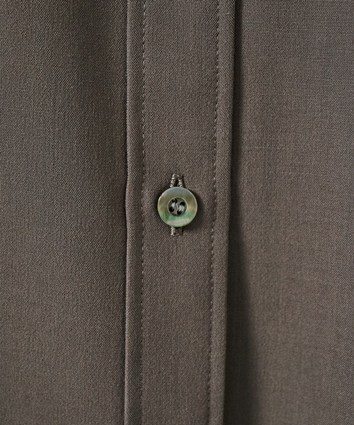 UJOH（ウジョー）の「【UJOH HOMME】別注 Full Open Shirt（シャツ/ブラウス・メンズ・グレー/ブラック・4/5）」の17枚目の写真