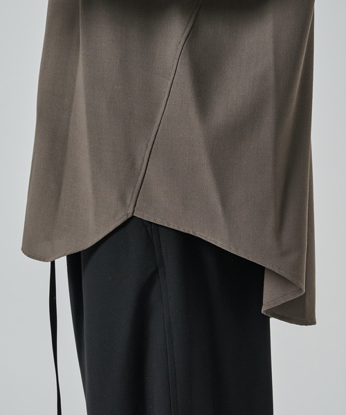 UJOH（ウジョー）の「【UJOH HOMME】別注 Full Open Shirt（シャツ/ブラウス・メンズ・グレー/ブラック・4/5）」の16枚目の写真