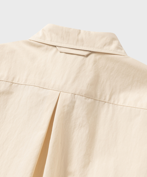 NONBLANK(ノンブランク)の「ソフトクランチCNクロップLSシャツ_PALE YELLOW(シャツ/ブラウス・メンズ・イエロー・MEDIUM/LARGE/X-LARGE/SMALL)」の6枚目の写真