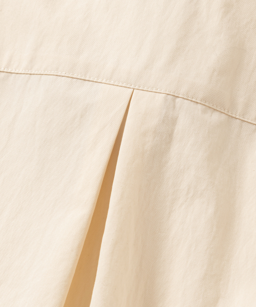 NONBLANK(ノンブランク)の「ソフトクランチCNクロップLSシャツ_PALE YELLOW(シャツ/ブラウス・メンズ・イエロー・MEDIUM/LARGE/X-LARGE/SMALL)」の7枚目の写真