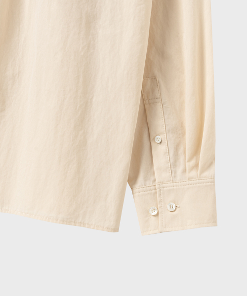 NONBLANK(ノンブランク)の「ソフトクランチCNクロップLSシャツ_PALE YELLOW(シャツ/ブラウス・メンズ・イエロー・MEDIUM/LARGE/X-LARGE/SMALL)」の8枚目の写真