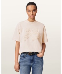 ALLSAINTS | INSIGNIA OVERSIZED ETTA T-SHIRT | INSIGNIA オーバーサイズ ETTA Tシャツ(Tシャツ/カットソー)