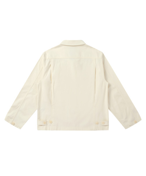 SOLEW（ソル）の「ベルボーイチョアジャケット_アイボリー（ナイロンジャケット・メンズ・その他・SMALL/MEDIUM/LARGE/X-LARGE）」の2枚目の写真