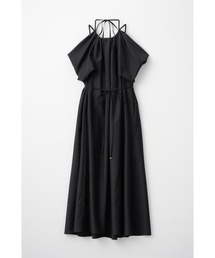 Ravello Print Long Dress カットアウトプリントドレス（ワンピース
